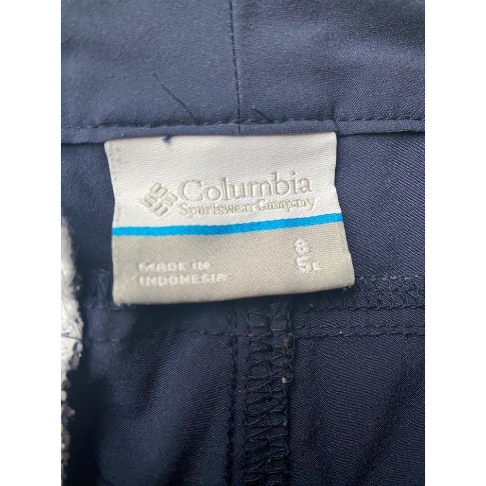 Columbia PFG Shorts Womens 6 Navy Performance Fishing Hiking Outdoor Stretch - Picture 3 of 11